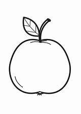 Para Colorear Appel Eple Kleurplaat Manzana Dibujo Apple Pomme Coloriage Fargelegge Coloring Bilde La Dessin Fargelegging Grande Imprimer Grandes Dibujos sketch template
