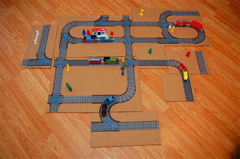 printable train tracks fun family crafts