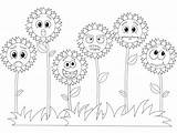 Emotional Sunflowers Emotions Emotion sketch template