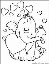 Coloring Pages Heffalump Lumpy Disney Pooh Popular sketch template