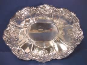 one st regis by wallace silverplate bon bon candy bowl 9720 silver hollowware 8 inch oval dish