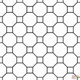 Tessellation Coloring Pages Octagon Square Patterns Pattern Printable Tessellations Quilt Color Supercoloring Paper Sheets Templates Kids Blank Drawing Tilings Geometric sketch template