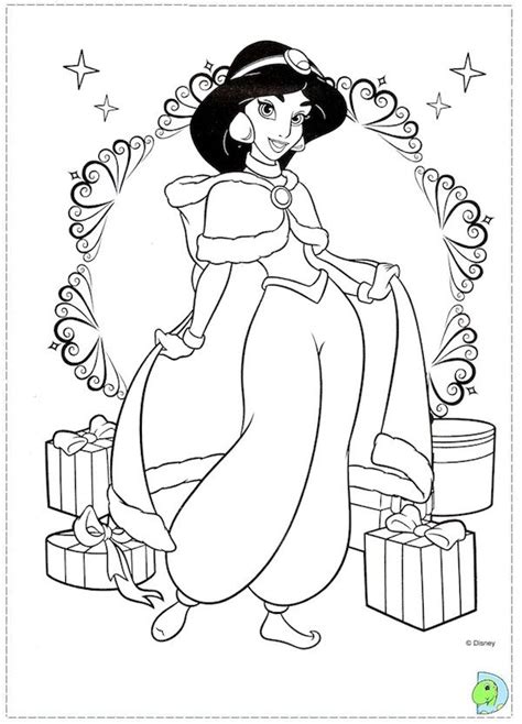 christmas disney princess coloring pages christmas coloring