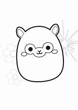 Squishmallows Coloring Pages Printable Sunny Luna Kids sketch template