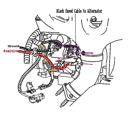 corvette starter wiring diagram