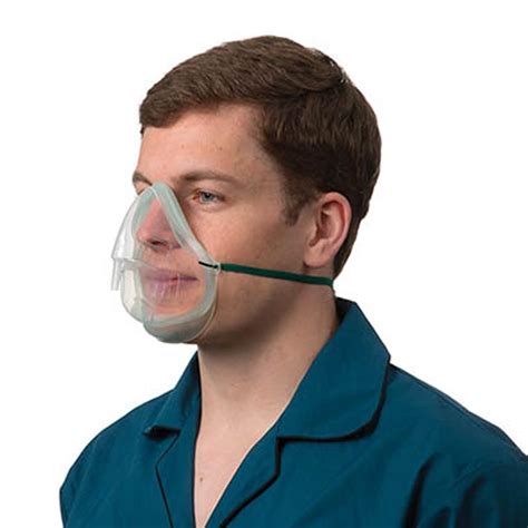 adult medium concentration oxygen mask  nose clip   buy