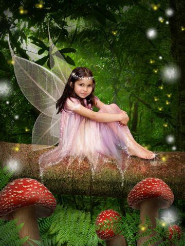 girl fairy fantasy antique postcards beautiful fairies