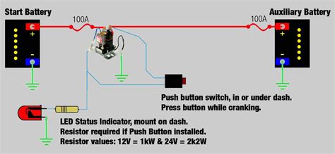 redarc battery isolator wiring diagram carefer