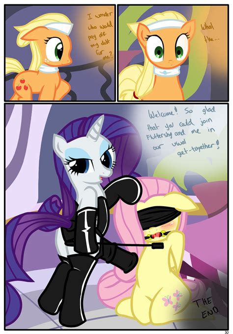 rule 34 applejack mlp ball gag blindfold blush bondage