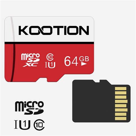 kootion gb micro sdxc uhs  memory card class  micro sd card high speed tf card