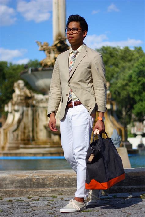 mantomeasure summer color white how to wear white