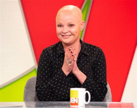 gail porter on hunt for man who loves her bald as star opens up on