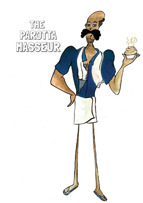 character design the parotta masseur by suvetha2015 mail