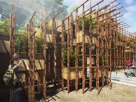 vo trong nghia  build bamboo pavilion  fugitive