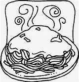 Kleurplaat Spaghetti Eten Lebensmittel Nourriture Kleurplaten Speisen Colorir Alimenti Prato Coloriage Drinken Aliments Verschiedene Spaguetti Tudodesenhos Coloriages Repas Imprimer Ausmalbilder sketch template