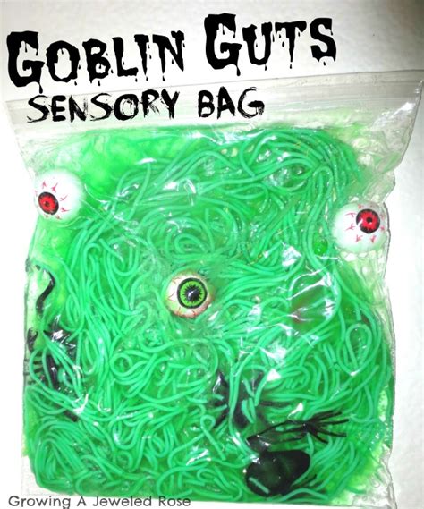 halloween sensory bags