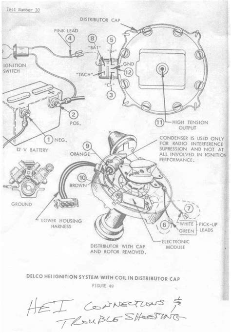cadillac distributor wiring diagrams
