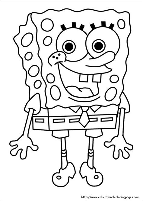 spongebob coloring pages   kids