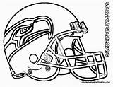 Coloring Pages Seahawks Seattle Print sketch template