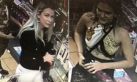 hunt for women accused of stealing top of the range