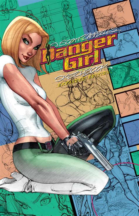 J Scott Campbell Danger Girl Sketchbook Expanded Edition Hc Idw