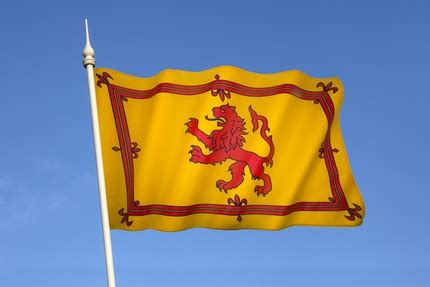 lion rampant royal flag scotland