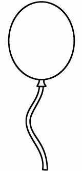 Balloon Coloring Drawing Pages Line Leap Clipart Balloons Clipartbest Getdrawings 57kb 800px sketch template
