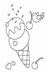 Ice Cream Coloring Pages Printable Kids Bestcoloringpagesforkids sketch template