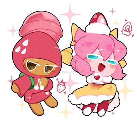Pin By Stormie On Cookie Run Strawberry Cookies Cookie Run