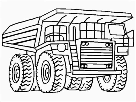 printable dump truck coloring pages printable templates