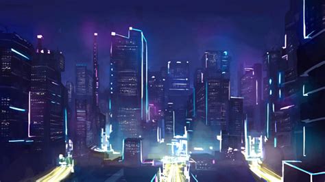 cyber city anime wallpapers wallpaper cave