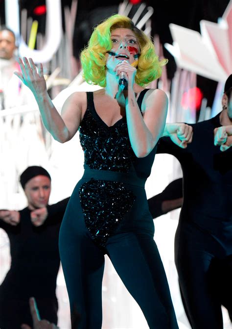 lady gaga pictures vma  hot performance  gotceleb