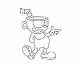 Cuphead Coloring Pages Top Printable sketch template