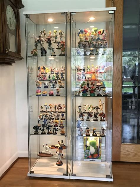 Photo Credit R Amiibo U Theeandroid Clear Tiered Shelves