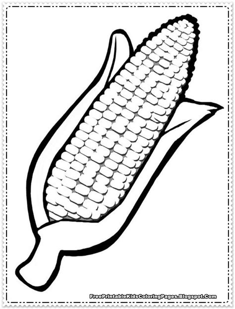 corn coloring pages printable vegetable coloring pages coloring