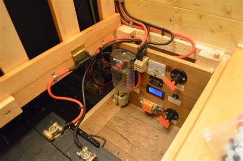 campervan  electrical system installation  wiring