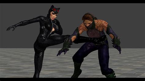 Catwoman Vs Ninja Youtube