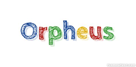 orpheus logo herramienta de diseño de nombres gratis de flaming text