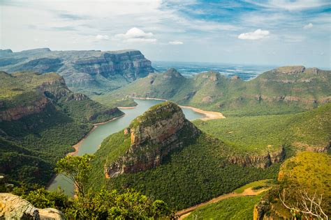 landscape photography  mountains  blue sky blyde river canyon south africa oc
