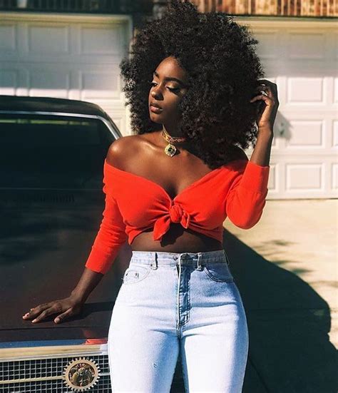 pin by 🌠the gang💧 on melanin natural hair styles beautiful black women dark skin beauty