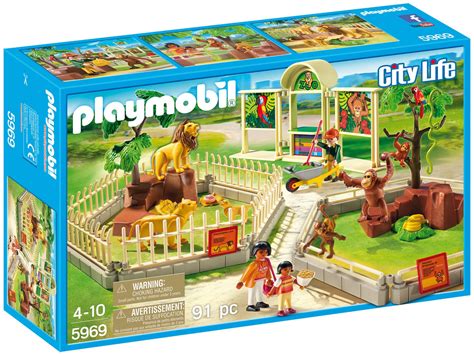 playmobil city life large zoo set  toywiz