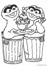 Sesame Coloring Street Pages Coloring4free Printable Related Posts sketch template