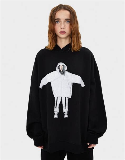 billie eilish  bershka hoodie en  bershka ropa ropa tmblr