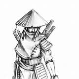Samurai Drawing Hooded Sketch Deviantart Tattoo Drawings Coloring Warrior Pages Template Mask Dibujo Anime Sosfactory Japanese Sketches Choose Board Pencil sketch template
