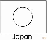 Japonii Flaga Kolorowanki Kolorowanka Druku Dzieci sketch template