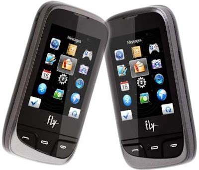 fly  mobile  dual sim touchscreen phone review specs  price