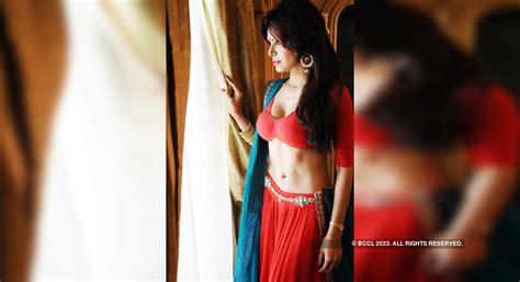 Actress Sherlyn Chopra Poses For The Cameras During An Exclusive Photo