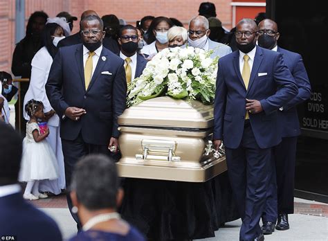 rayshard brooks   laid  rest  atlanta  days    shot dead  police daily