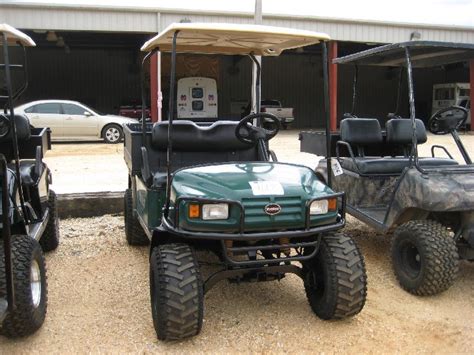 ez  workhorse golf cart sn  gas eng  lift kit dump bed jm wood auction
