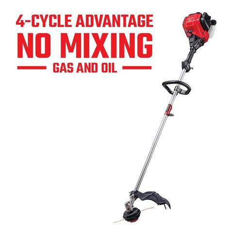 craftsman ws  cc  cycle   straight shaft gas string trimmer  attac string trimmers